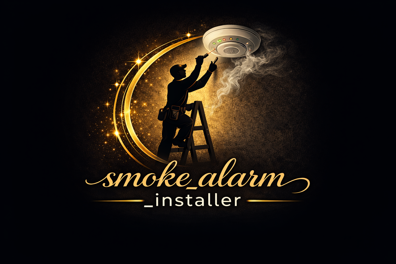 Smoke Alarm Installer Denton Logo